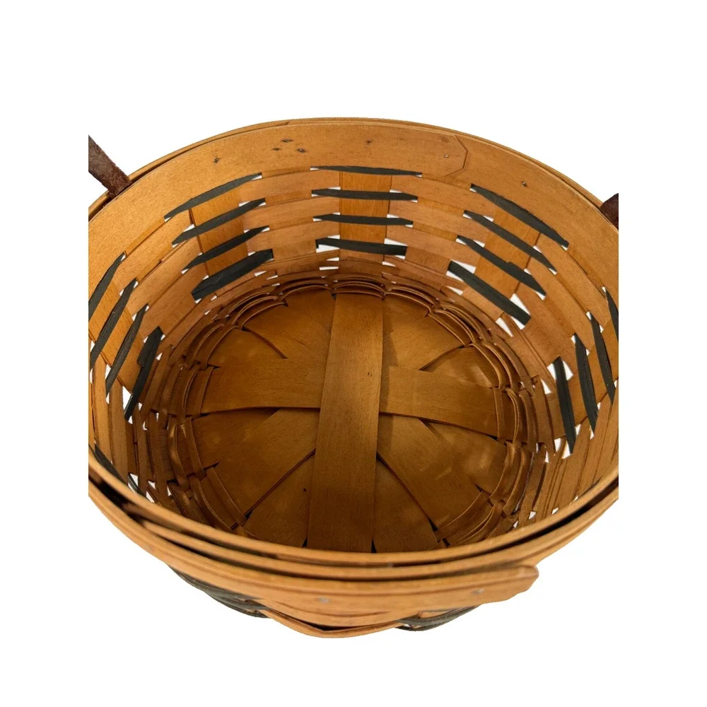 1996 Longaberger Heartland Darning Basket 10